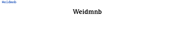 Fuente Weidmnb.ttf