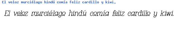 Fuente Whackadoo Upper Italic.ttf