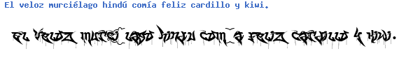 Fuente WildStyle Drip.ttf