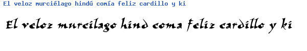Fuente Wizzard.ttf