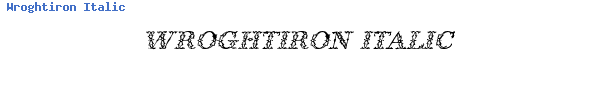 Fuente Wroghtiron Italic.ttf