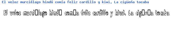 Fuente XRaytid.TTF