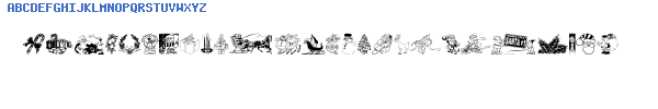 Fuente Xmas Clipart 2.ttf