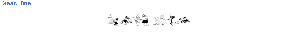 Fuente Xmas One.ttf