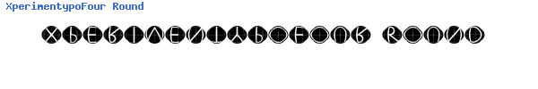 Fuente XperimentypoFour Round.ttf