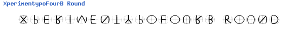 Fuente XperimentypoFourB Round.ttf