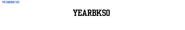 Fuente YEARBKSO.TTF