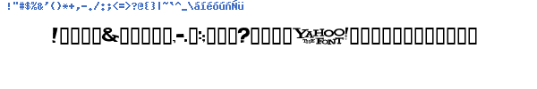 Fuente Yahoo Logo.ttf
