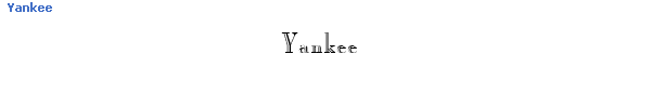 Fuente Yankee.ttf