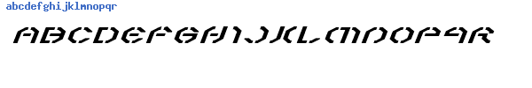 Fuente Year 3000 Expanded Italic.ttf