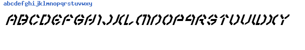 Fuente Year 3000 Italic.ttf