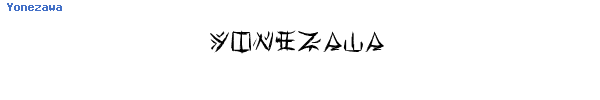 Fuente Yonezawa.ttf