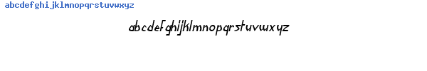 Fuente Yoshitoshi Italic.ttf