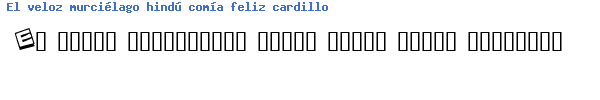 Fuente ZOINKFAT.TTF