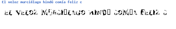 Fuente ZOMBILAR.TTF