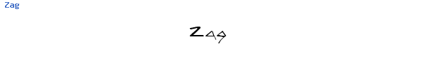 Fuente Zag.ttf