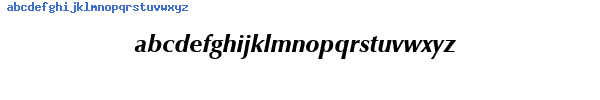 Fuente Zapf Humanist 601 Ultra Italic BT.ttf
