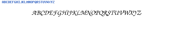 Fuente ZapfChancery-MediumItalic.ttf