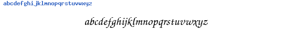 Fuente ZapfChancery-MediumItalic.ttf