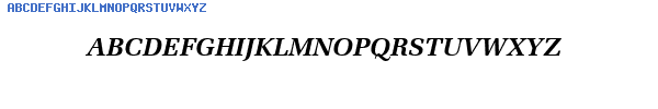 Fuente ZapfEllipt BT Bold Italic.ttf