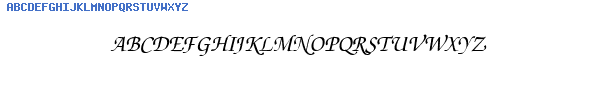 Fuente Zapped chance llorsh Med Italic.ttf