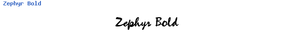 Fuente Zephyr Bold.ttf