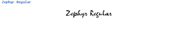 Fuente Zephyr Regular.ttf