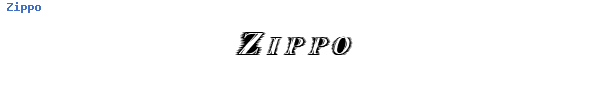 Fuente Zippo.ttf