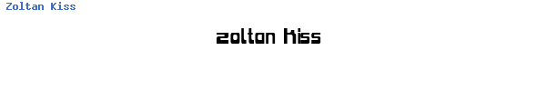 Fuente Zoltan Kiss.ttf