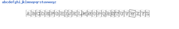 Fuente a_TrianglerCmOtlDn.ttf