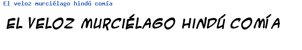 Fuente acmesab.TTF