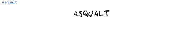 Fuente asqualt.ttf
