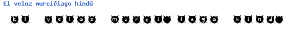 Fuente cats MEOW.ttf