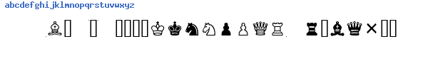 Fuente chess 1.TTF