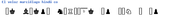 Fuente chess 1.TTF
