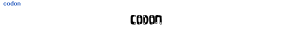 Fuente codon.ttf