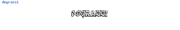 Fuente degrassi.ttf