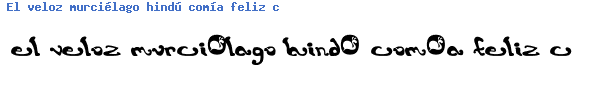 Fuente earthling..ttf