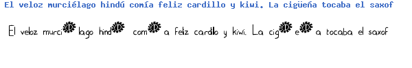 Fuente edcom.ttf