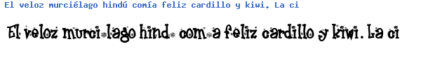 Fuente frosty.ttf