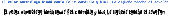 Fuente garagesh.ttf