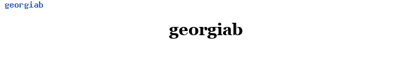 Fuente georgiab.ttf