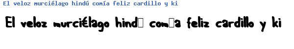 Fuente gfmatildabold.ttf