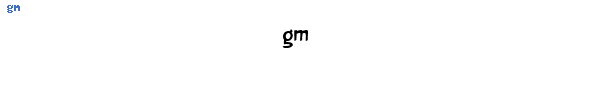 Fuente gm.ttf