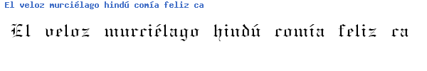 Fuente gothice.ttf
