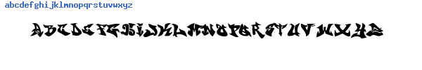 Fuente graffonti atomic bomb font virus.ttf