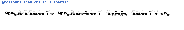 Fuente graffonti gradient fill fontvir us.ttf