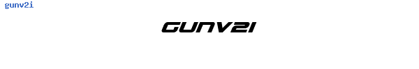 Fuente gunv2i.ttf