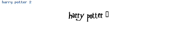 Fuente harry potter 2.TTF