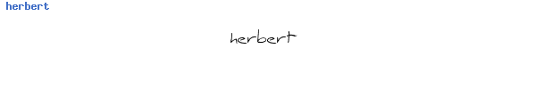 Fuente herbert.ttf